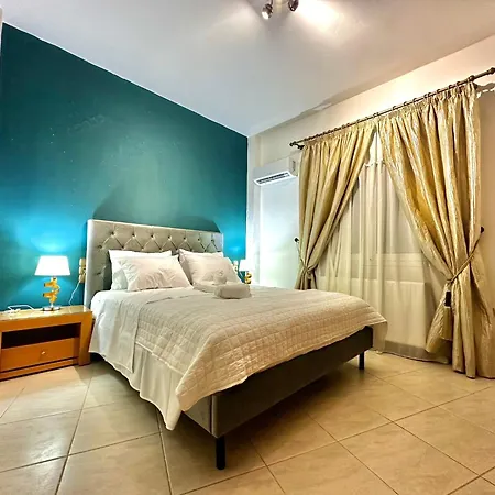 아파트 Oasis Urban Apartment- Brand New, Private Patio & 3 Bedrooms 이라클리온
